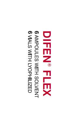 Difen Flex Ampoules with solvent